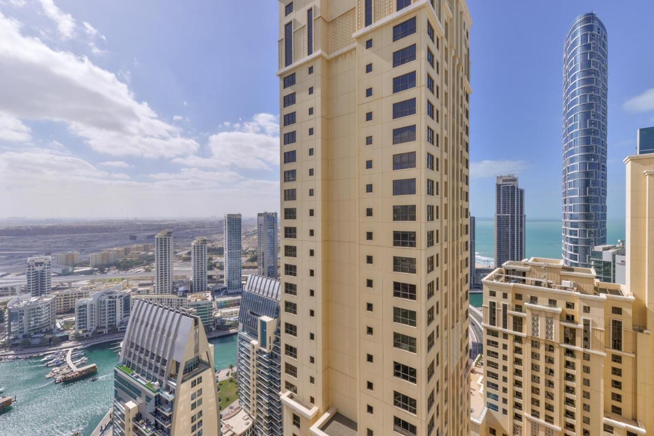 Luxury Jbr Shams - Marina View - Free 5 Star Beach Resorts Access! Дубай Экстерьер фото