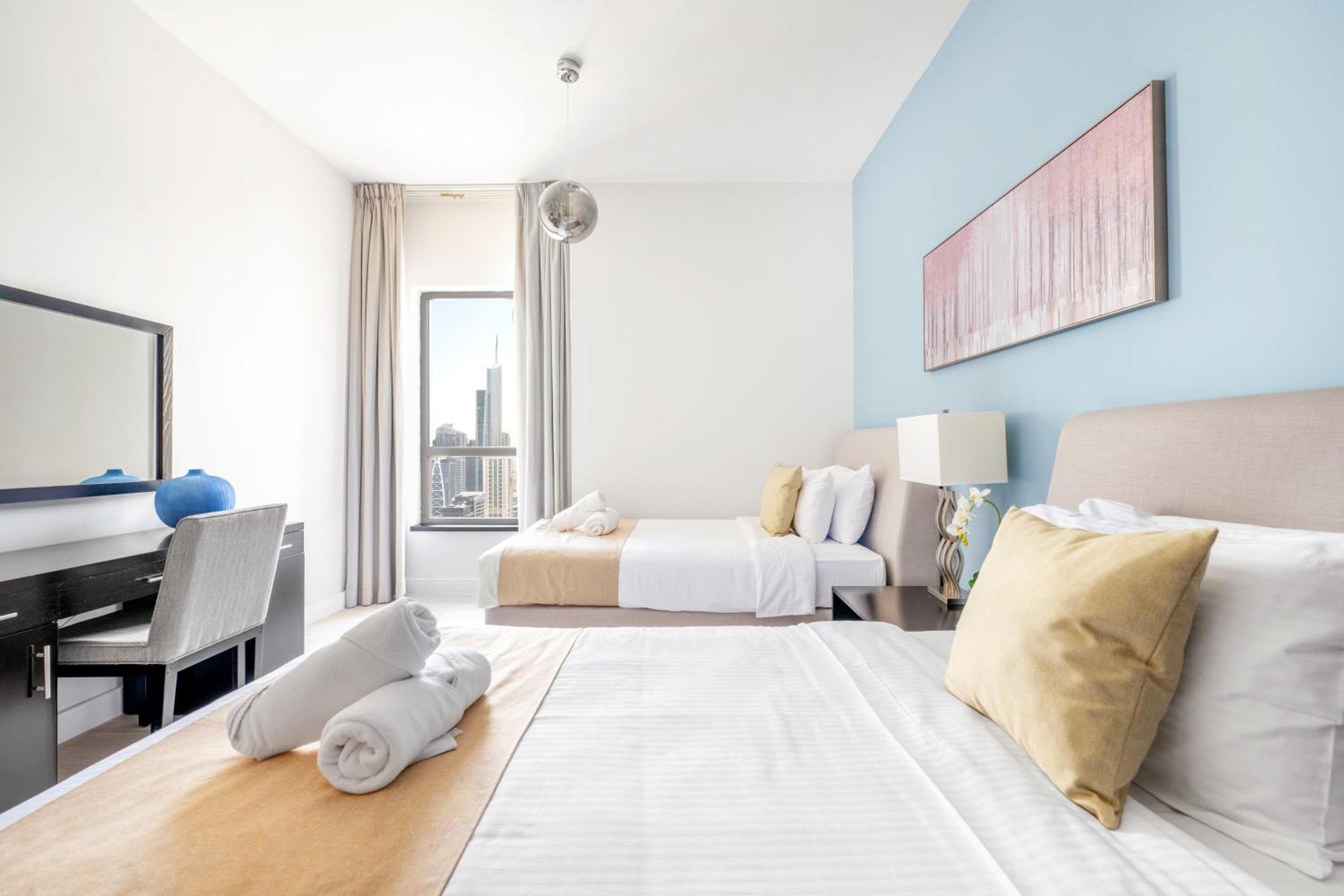 Luxury Jbr Shams - Marina View - Free 5 Star Beach Resorts Access! Дубай Экстерьер фото